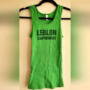 Leblon Green Tank Medium NEW